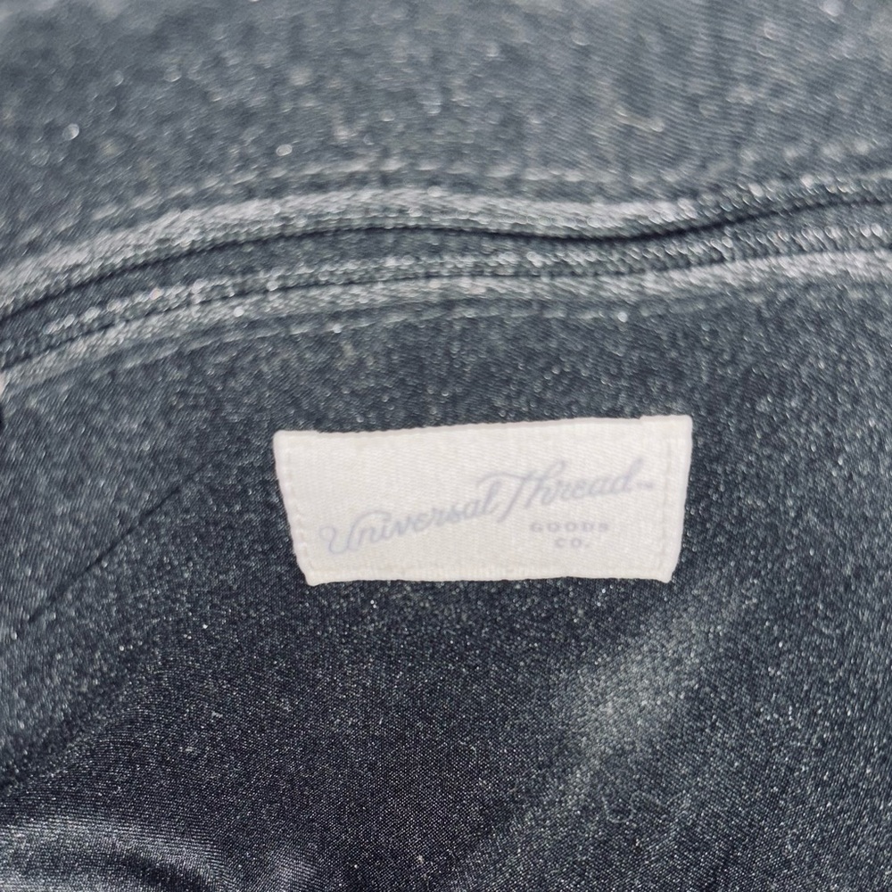 Universal Thread Chic Black Straw Half Moon Shoul… - image 7